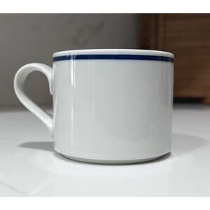 Dansk Bistro Christianshavn Blue Portugal 2.75" Demitasse Coffee Cup Tea Mug